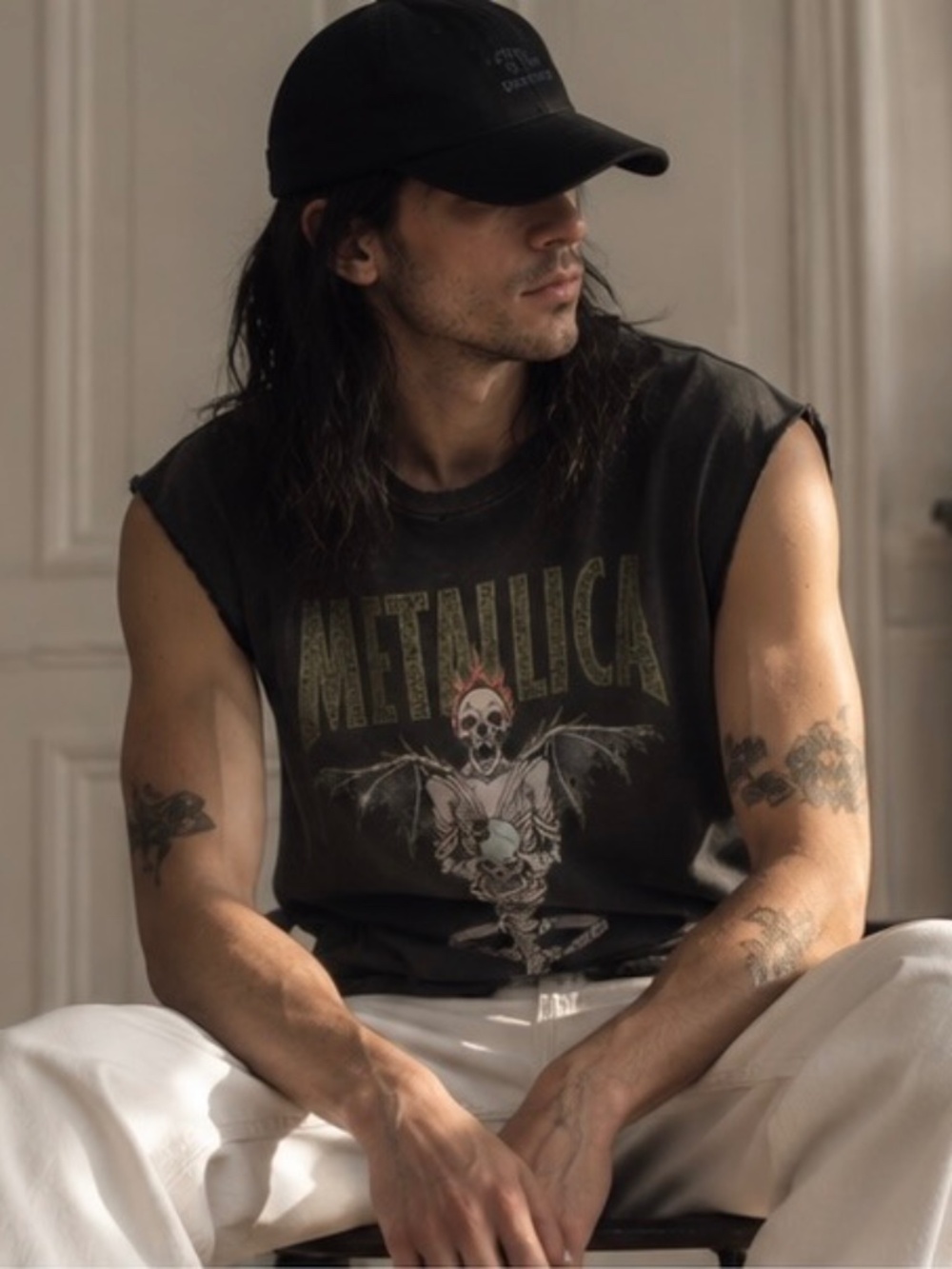 VTG 90s Metallica King Nothing Sleeveless Tee XL Double Sided Gildan Thrashed